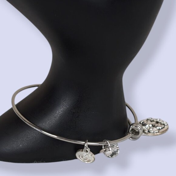 Love This Life Steel Plated Charm Bracelet - Picture 3 of 5